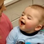Baby "hears" for first time